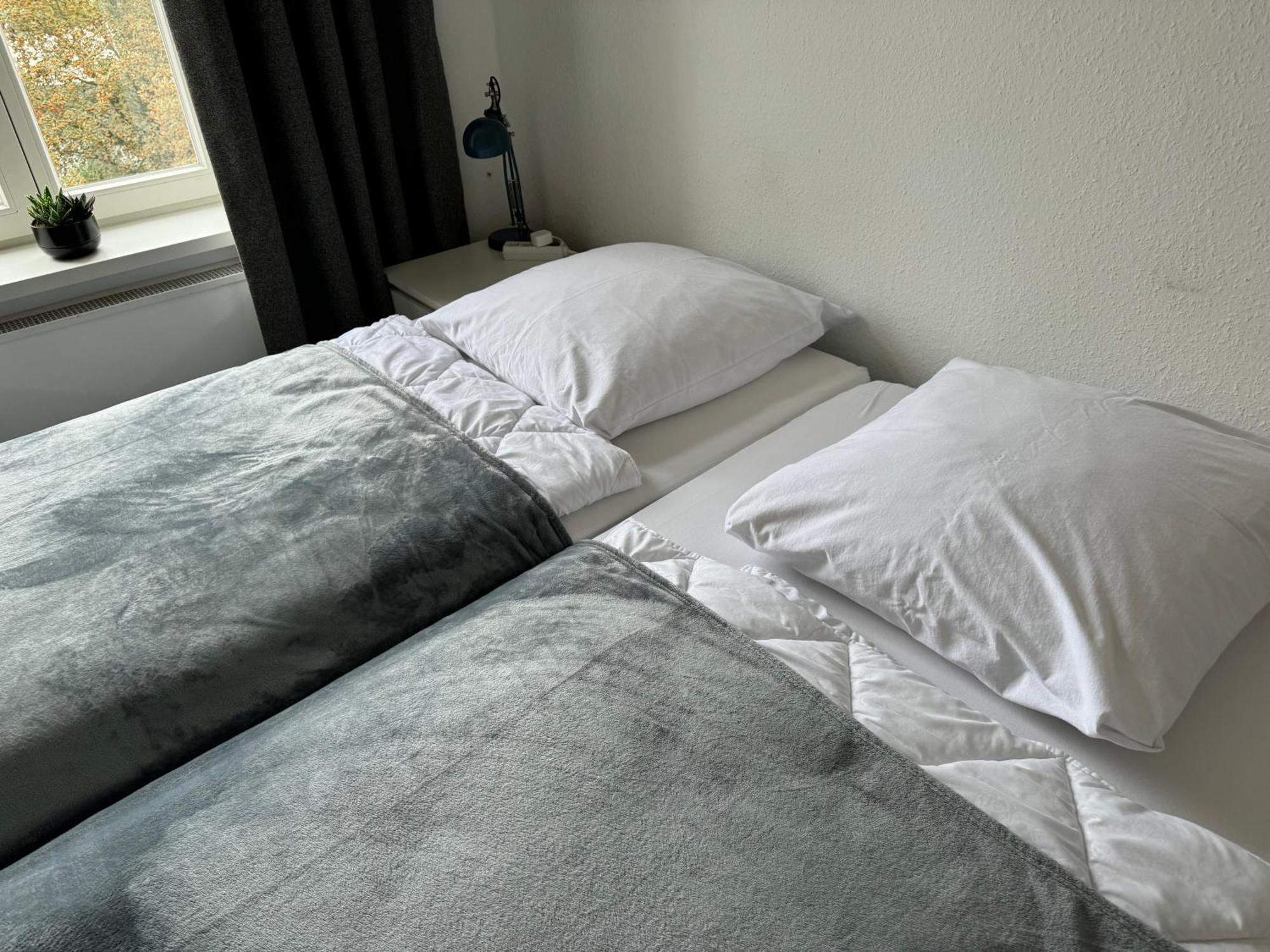 Moderne 4 Zimmer Apartment Mit Bergblick Stadtzentrum Contactless Check-In Gehrden  Kültér fotó