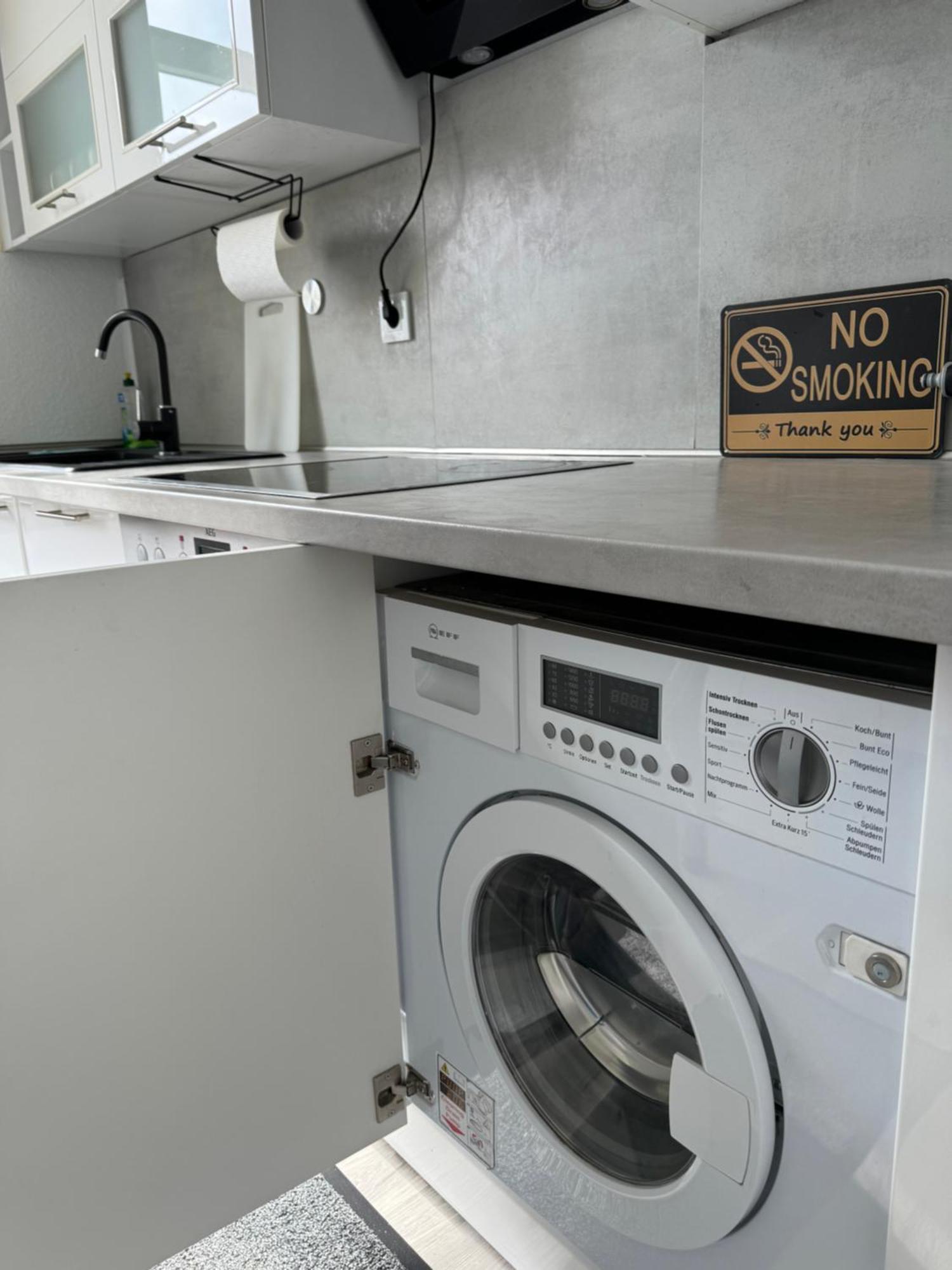 Moderne 4 Zimmer Apartment Mit Bergblick Stadtzentrum Contactless Check-In Gehrden  Kültér fotó